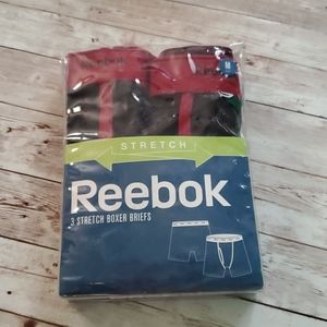 ★NEW! Reebok Men's Stretch Boxer Briefs 2pcs
